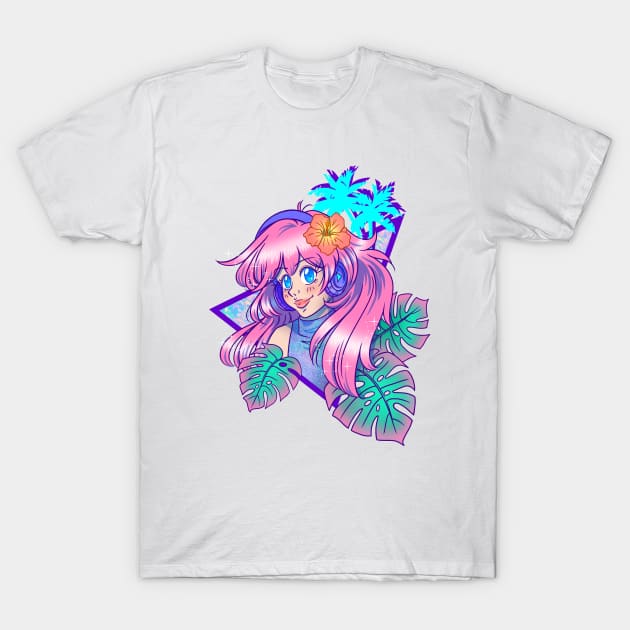 Plant Aesthetic Full Colour Version T-Shirt by Fizzy Vee